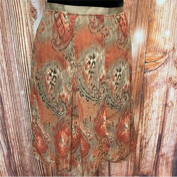 Worthington Dresses & Skirts - Worthington Watercolor‎ Sheer Chiffon Skirt